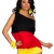 3354 flaggen Mini kleid Deutschland EM WM Fußball Gr. SM 34 36 Multicolor - 1