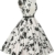 50s vintage retro festliches kleid sommerkleid kurz rockabilly kleid petticoat kleid Größe XL CL6086-11 - 4