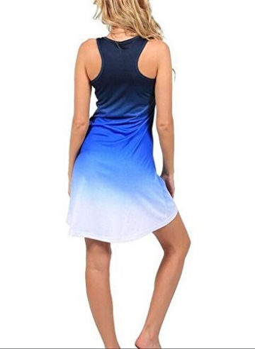 Arrowhunt Blaues Sommerkleid Mit Sussem Farbverlauf Sexy Kleider Com