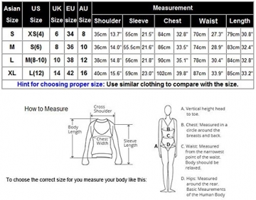 CRAVOG Damen Herbst Winter Kleid Langarm Pullover A-Line Minikleid Dress Casual - 8