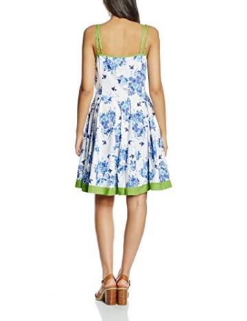 Joe Browns Damen Bustier Kleid, San Jose Mini , Gr. 42 (Herstellergröße: 16), Mehrfarbig - Multicoloured (Blue-Blue/Lime) - 