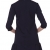 Minikleid Damen in 3 Farben, uni - RED Isabel - Kleid A-Linie kurz mit Volants, für Freizeit & Party, Modell: Bastogne, Blau, DE 40 - 