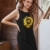 Minikleid mit Sonnenblume - Longshirt schwarz 3