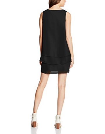 Naf Naf, Damen Dekolletiertes Kleid, Einfarbig, Schwarz (0625 Noir), Gr. 40 EU (Herstellergröße: L) - 