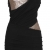 One-Shoulder-Minikleid Kleid Spitze Gr. 34 36 Schwarz #3921-1 - 1