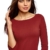 oodji Ultra Damen Jersey-Kleid Basic, Rot, DE 42 / EU 44 / XL - 3
