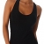 P.F. Damen Träger-Minikleid einfarbig mit Streifenoptik & Stickerei, schwarz Größe 32-38 - 1