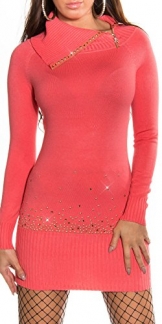 Sexy KouCla Longpulli mit Strass und Zip Koucla by In-Stylefashion SKU 0000IN-12102 - 1