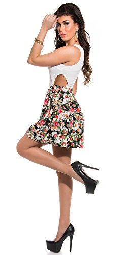 Sexy KouCla Minikleid mit Cut Outs + Blumenmuster Koucla by In-Stylefashion SKU 0000K184608 - 9