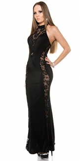 Sexy Neck-Kleid mit Spitzenstoff und geschnürt Koucla by In-Stylefashion SKU 0000ISF-G503 - 1