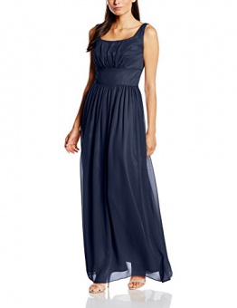Swing Damen Abendkleid in Maxi-Länge, Gr. 44, Blau (schwarzblau 300) - 1