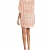 VILA CLOTHES Damen Kleid Vitikas Dress, Mehrfarbig (Aragon), 38 (Herstellergröße: M) - 