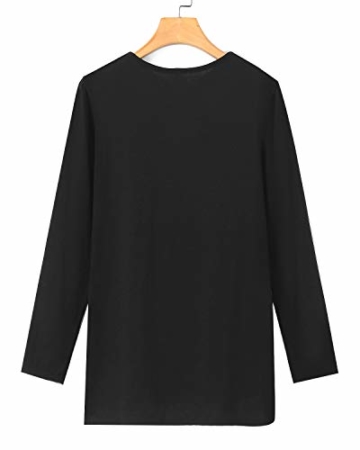 YOINS Sexy Oberteil Damen Langarmshirts Pullover Damen Herbst Sweatshirt T-Shirt V-Ausschnitt Tops - 4