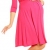 Zeta Ville Damen Umstandsmoden-Shirtkleid Umstandskleid Sommerkleid 282c (Fuchsie, 40) - 